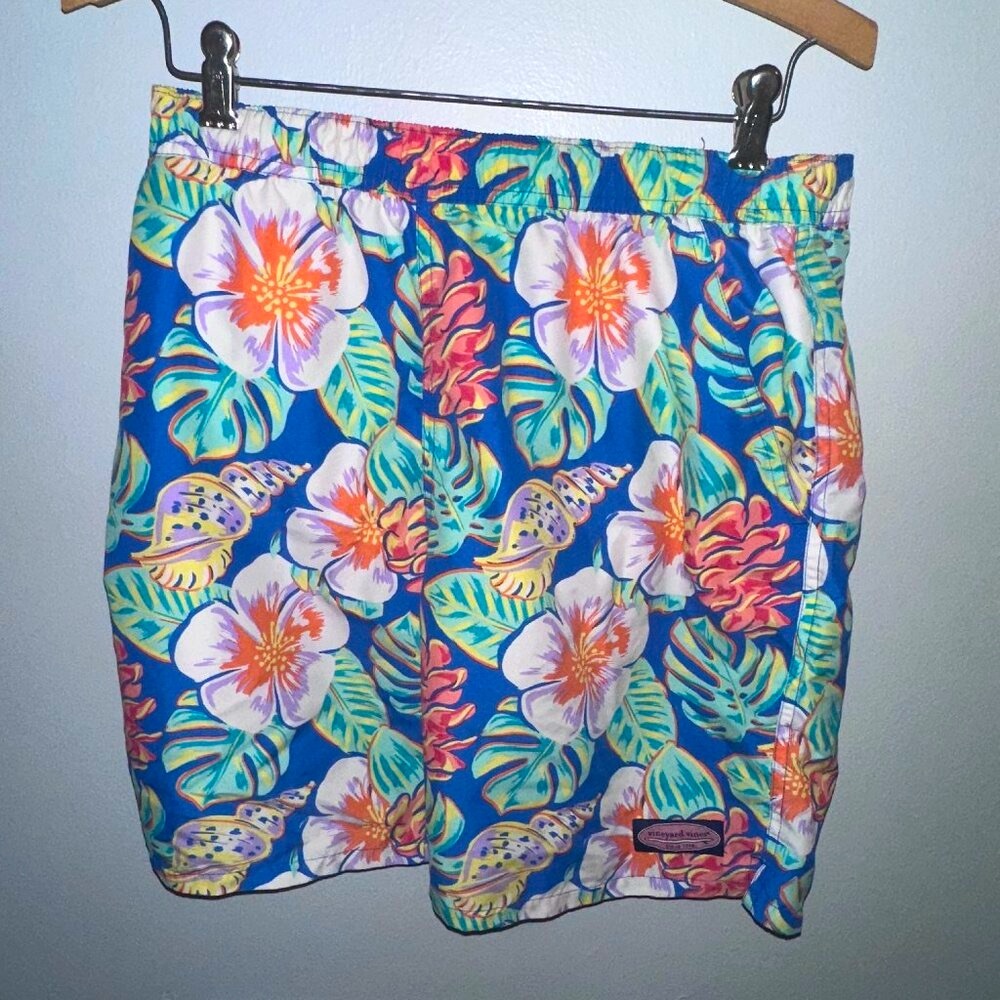 Vineyard Vines Floral Swimsuit - Men's Small